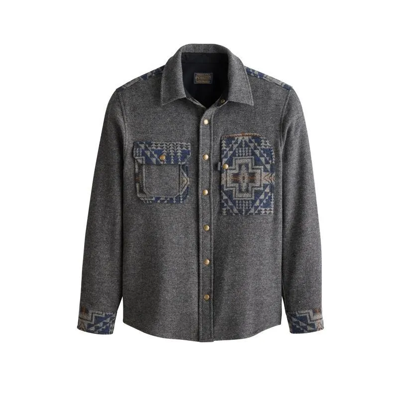 Centennial Harding Shirt Oxford Mix/ Tan Mix Twill