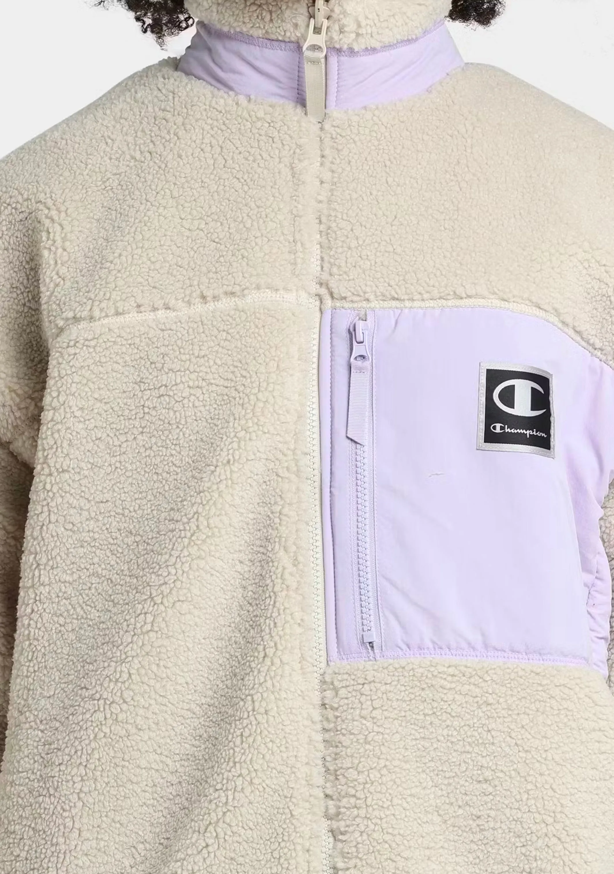 Champion Women's Rib Mix Media Reversible Jacket