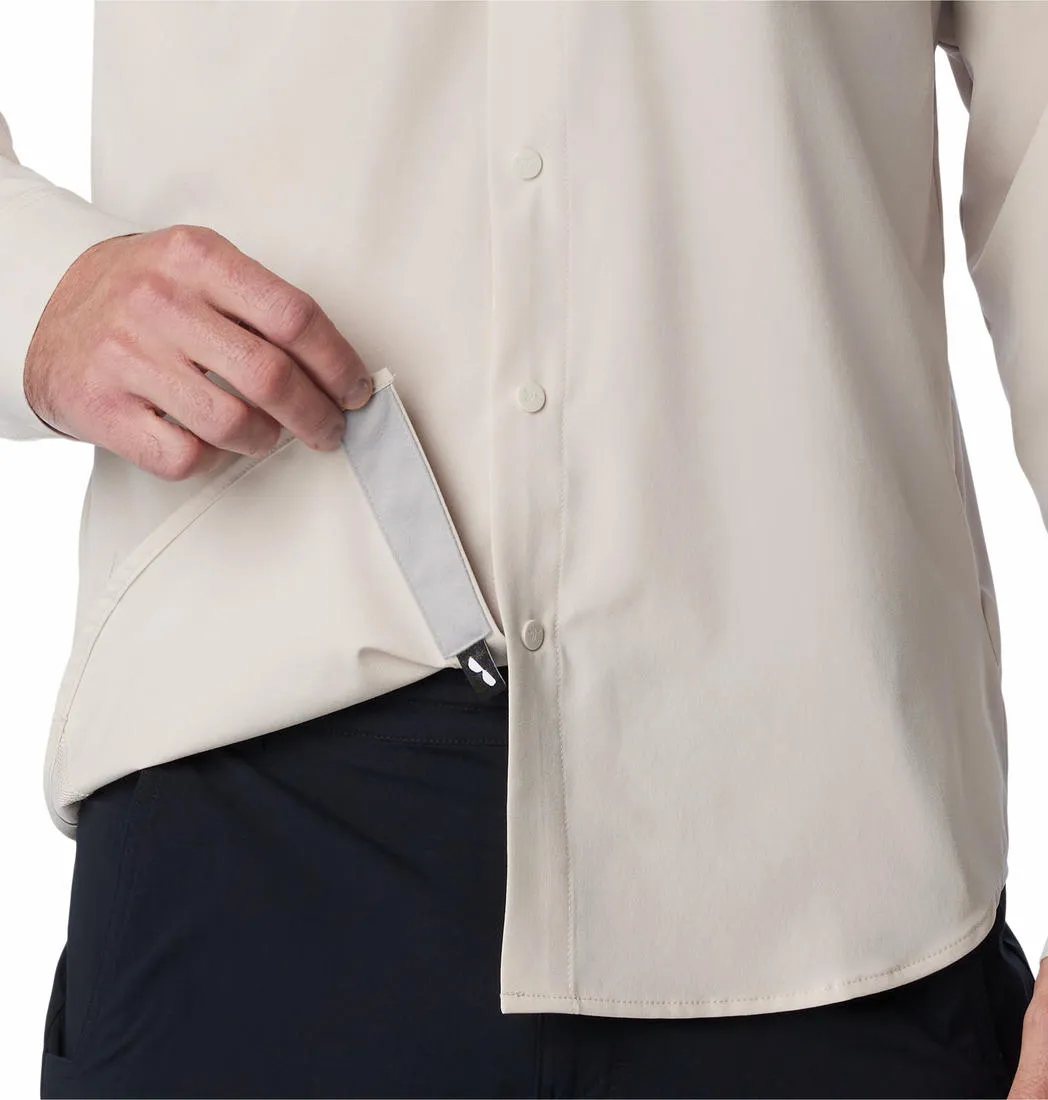 Columbia Men Beige Columbia Men Summit Valley Woven Long Sleeve Shirt