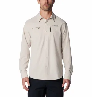Columbia Men Beige Columbia Men Summit Valley Woven Long Sleeve Shirt