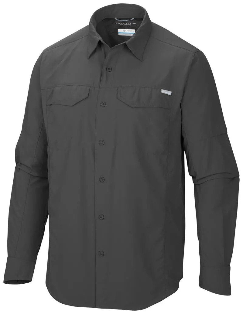 Columbia Men Grey Silver Ridge Long Sleeve Shirt