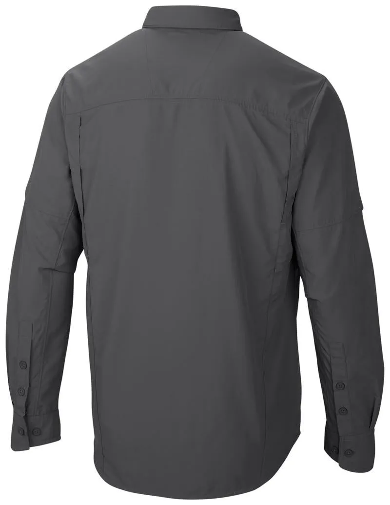 Columbia Men Grey Silver Ridge Long Sleeve Shirt