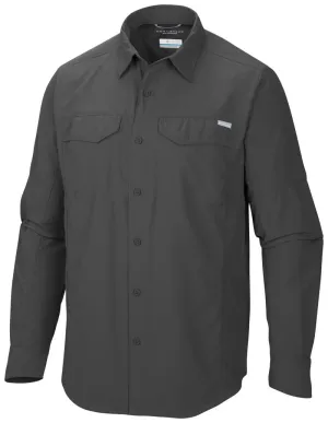 Columbia Men Grey Silver Ridge Long Sleeve Shirt