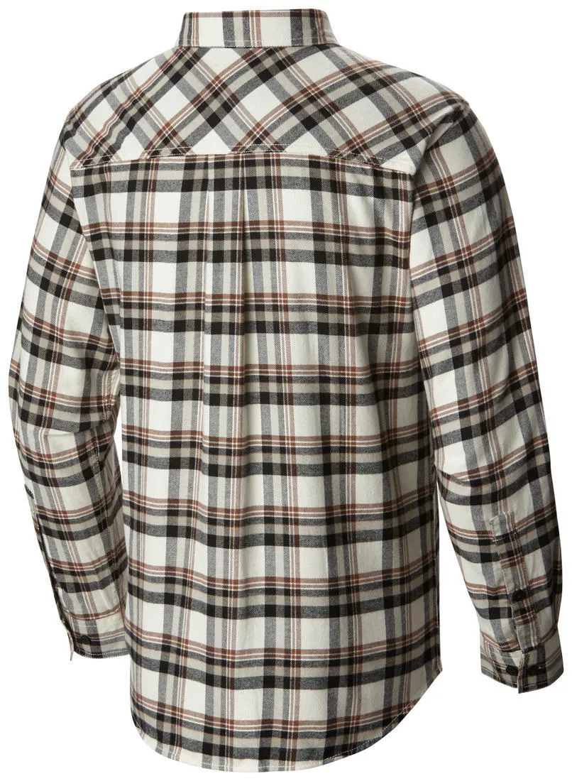Columbia Men White Flare Gun Flannel III Long Sleeve Shirt