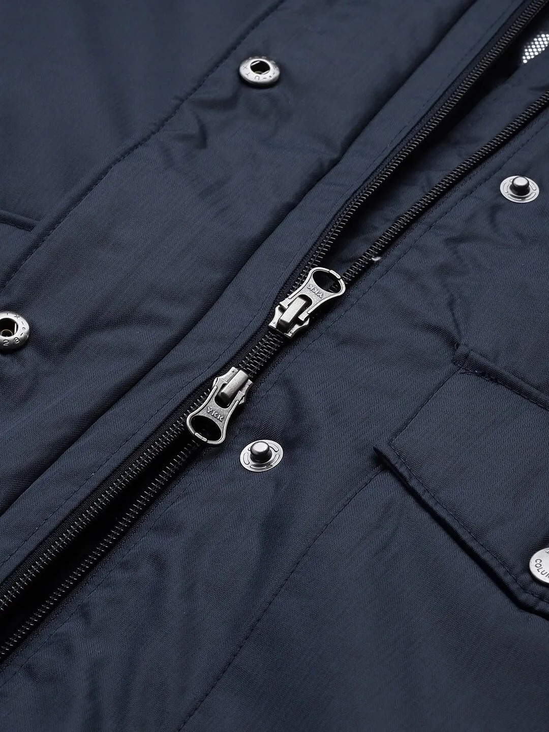 Columbia Women Navy Blue Suttle Mountain Long Insulated Jacket
