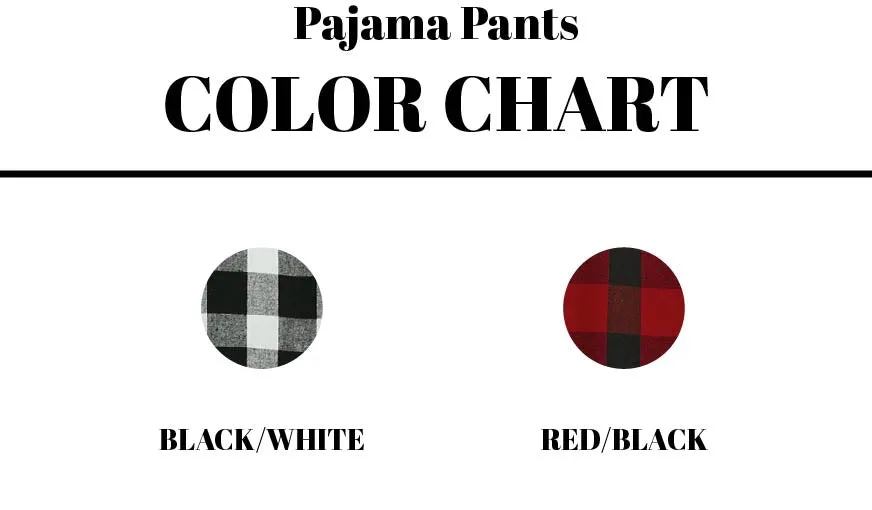 Coquette Santa And Bow Chart | Plaid Pajama Set