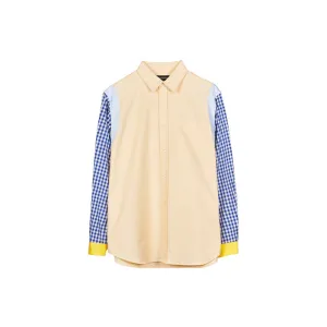 CRAZY PATTERN OXFORD SHIRTS - YELLOW