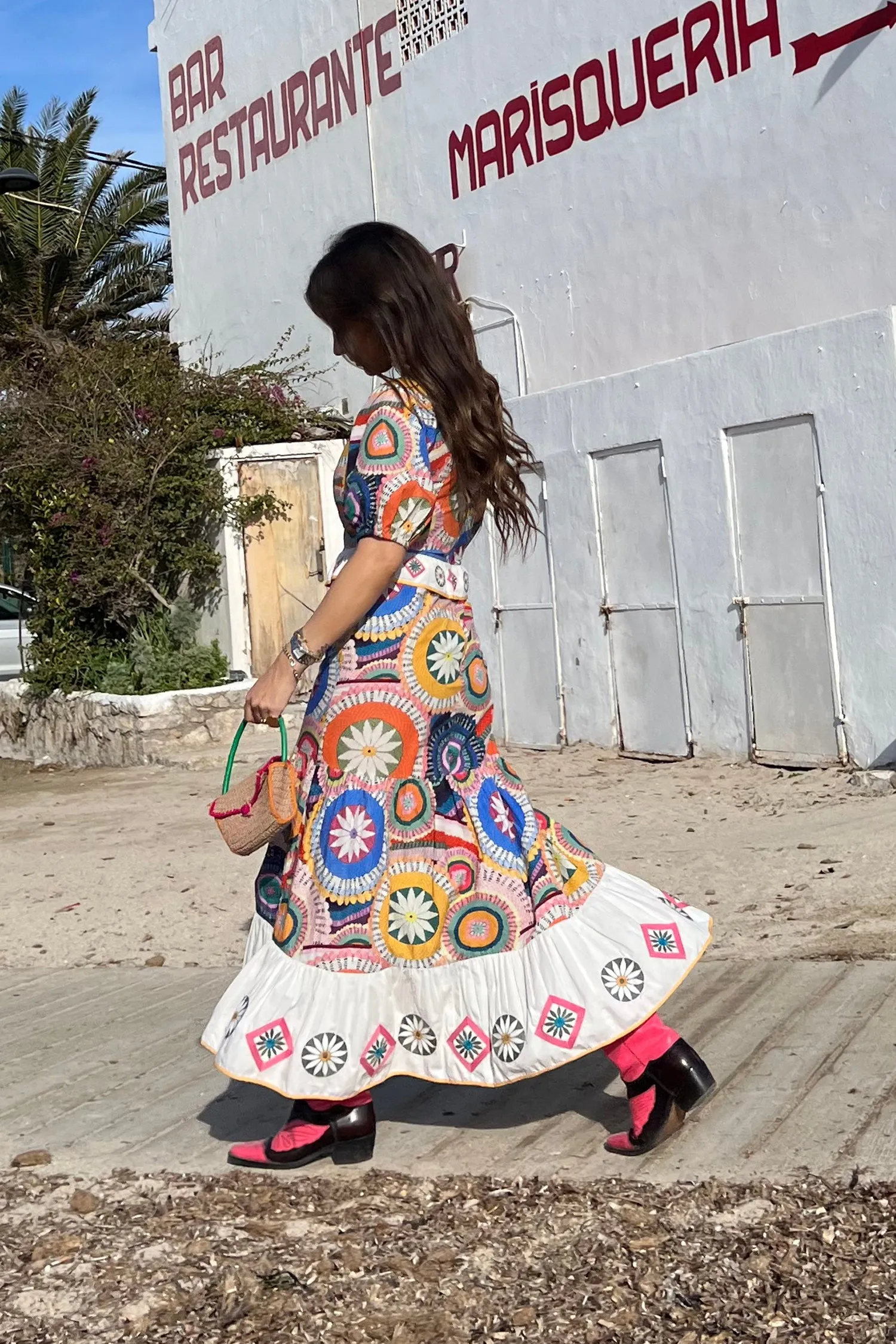 Crochet Malibu Midi Dress