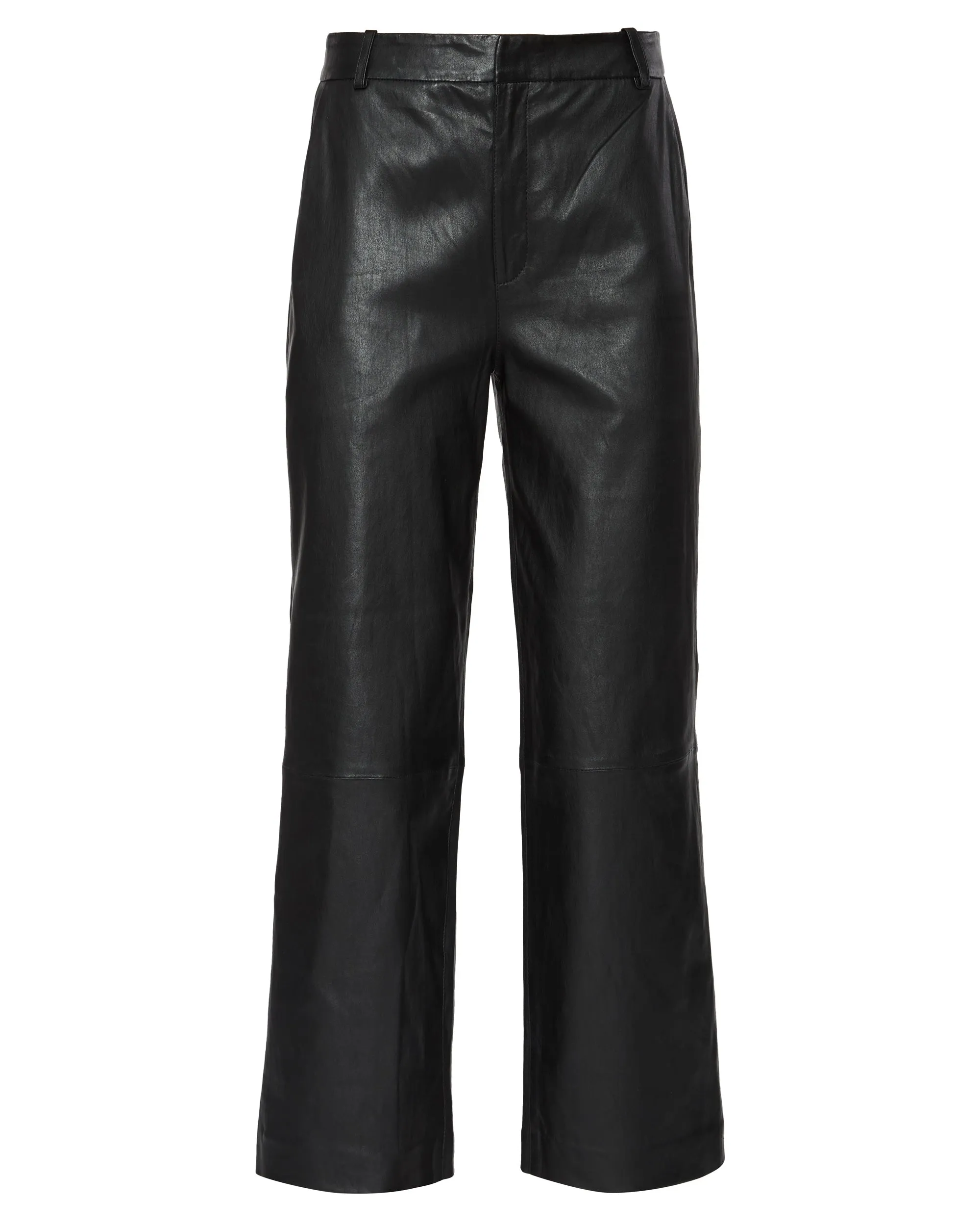 Cropped Baggy Lowrise Trousers