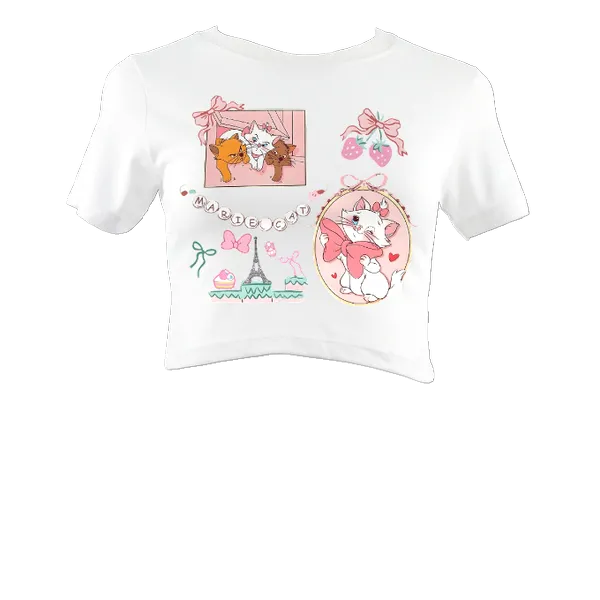Cropped T-shirt