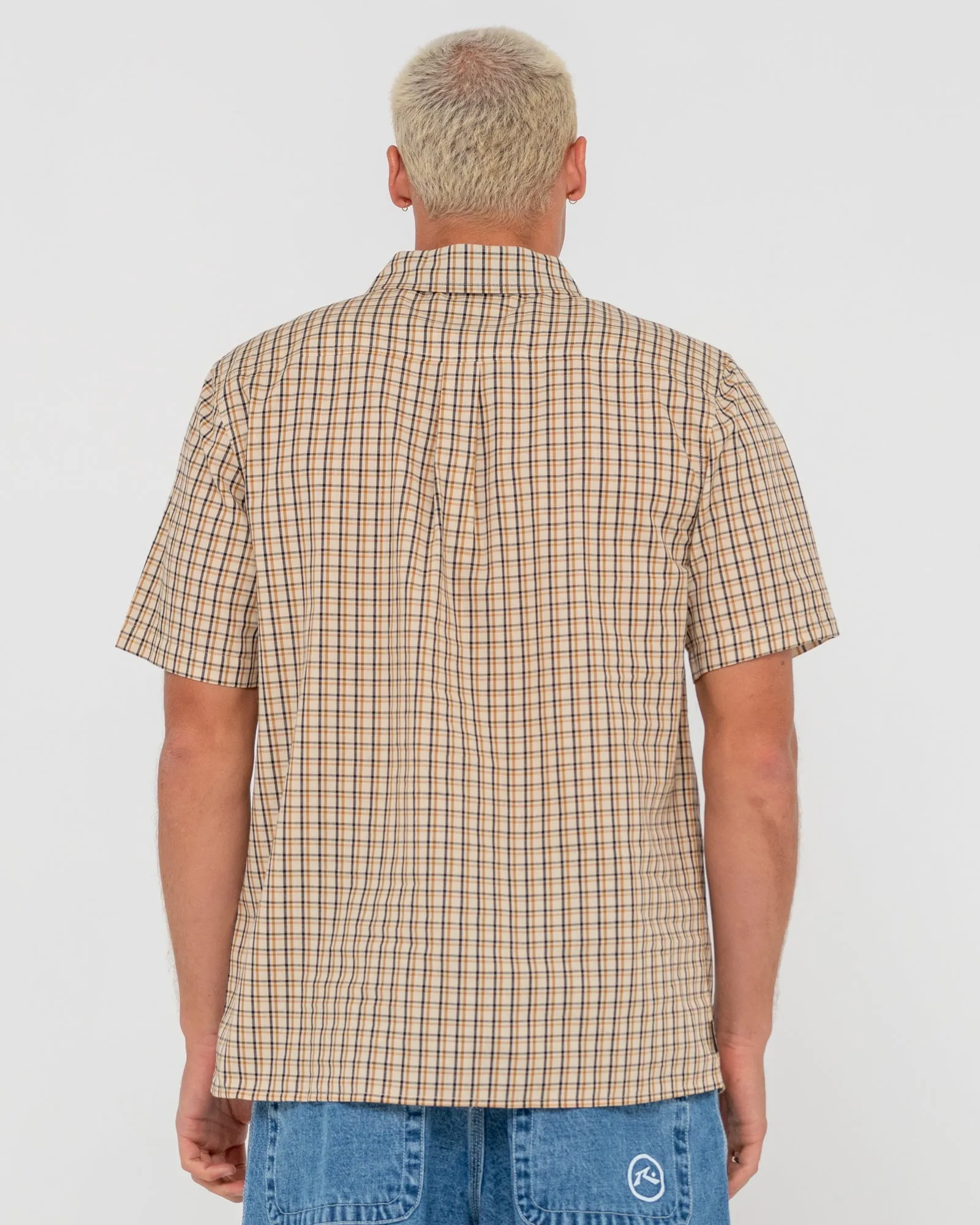 Datsun 45 Short Sleeve Check Shirt