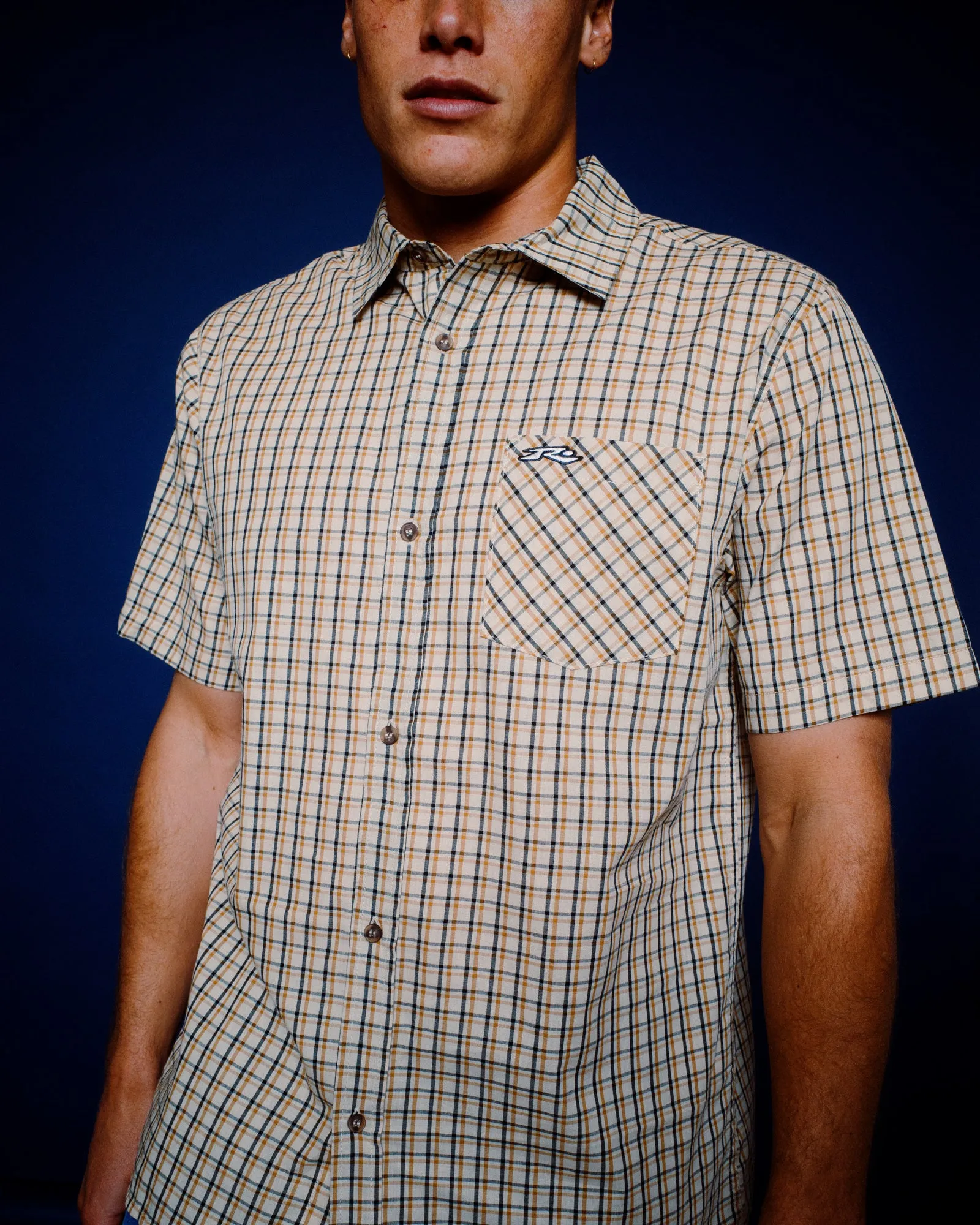 Datsun 45 Short Sleeve Check Shirt