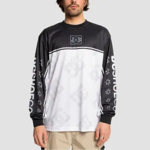 DC Rock It Longsleeve Moto T-Shirt Black