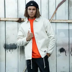 DICKIES SHINER COACHES JACKET - BONE