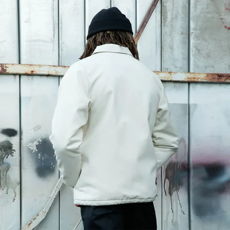 DICKIES SHINER COACHES JACKET - BONE
