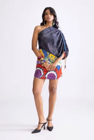 Dora printed mini dress