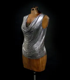 Draped Metal Mesh Tank