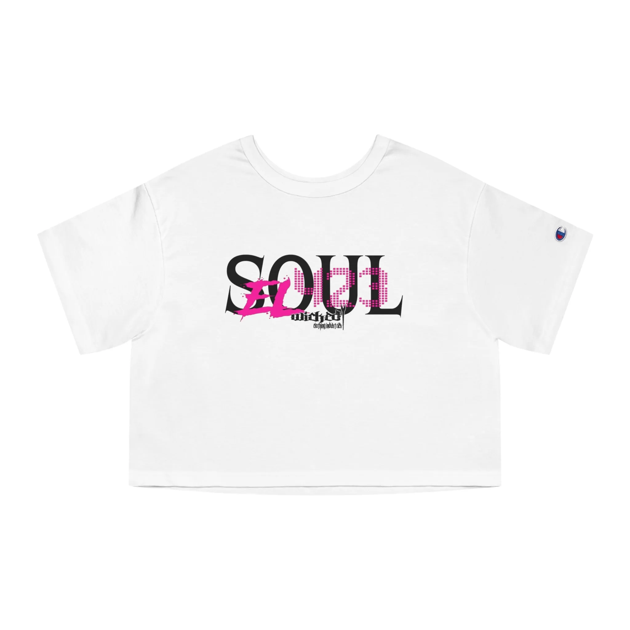EL423 Soul Hot Pink/ Cropped T-Shirt