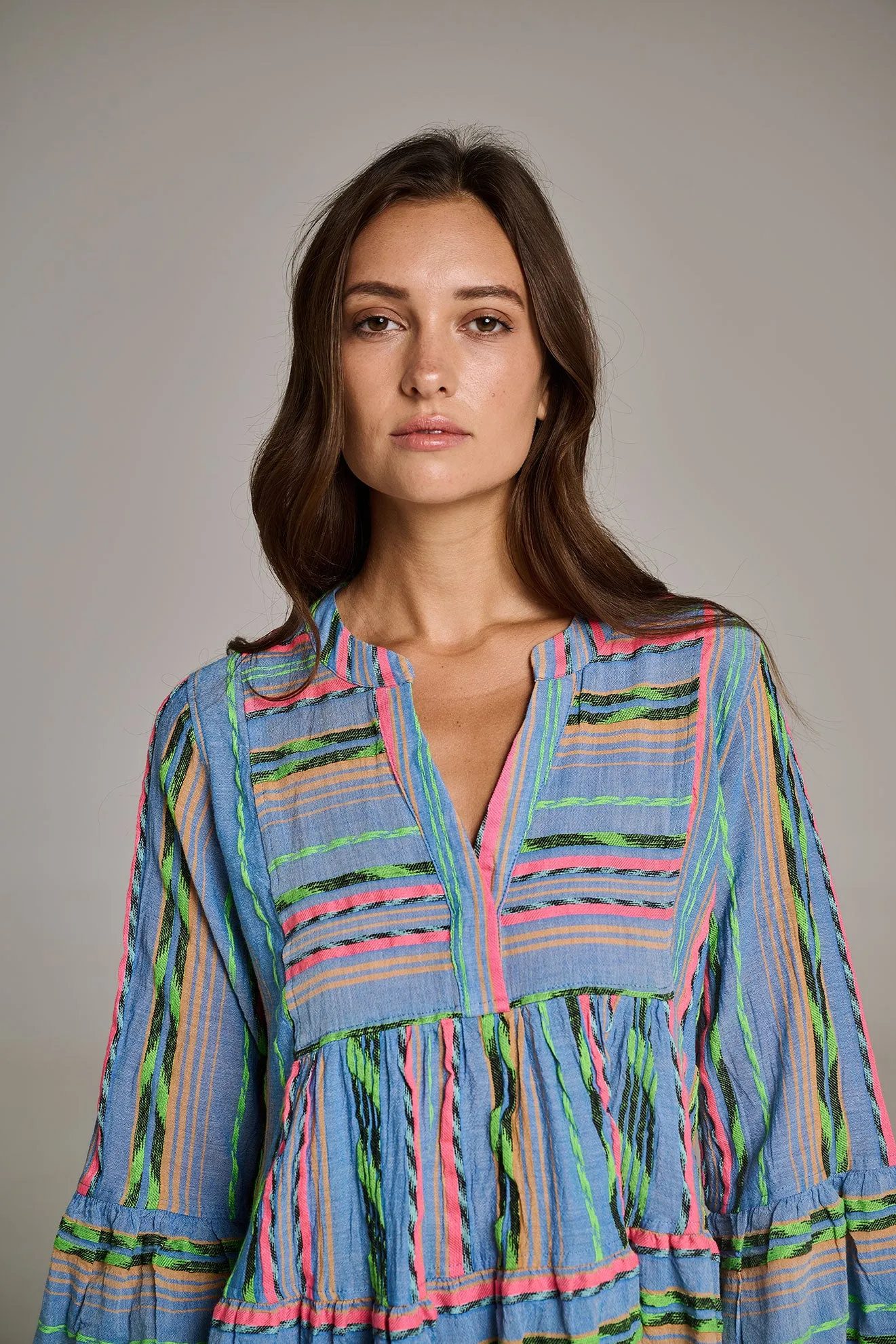 ELLA SHORT - BLUE/PINK