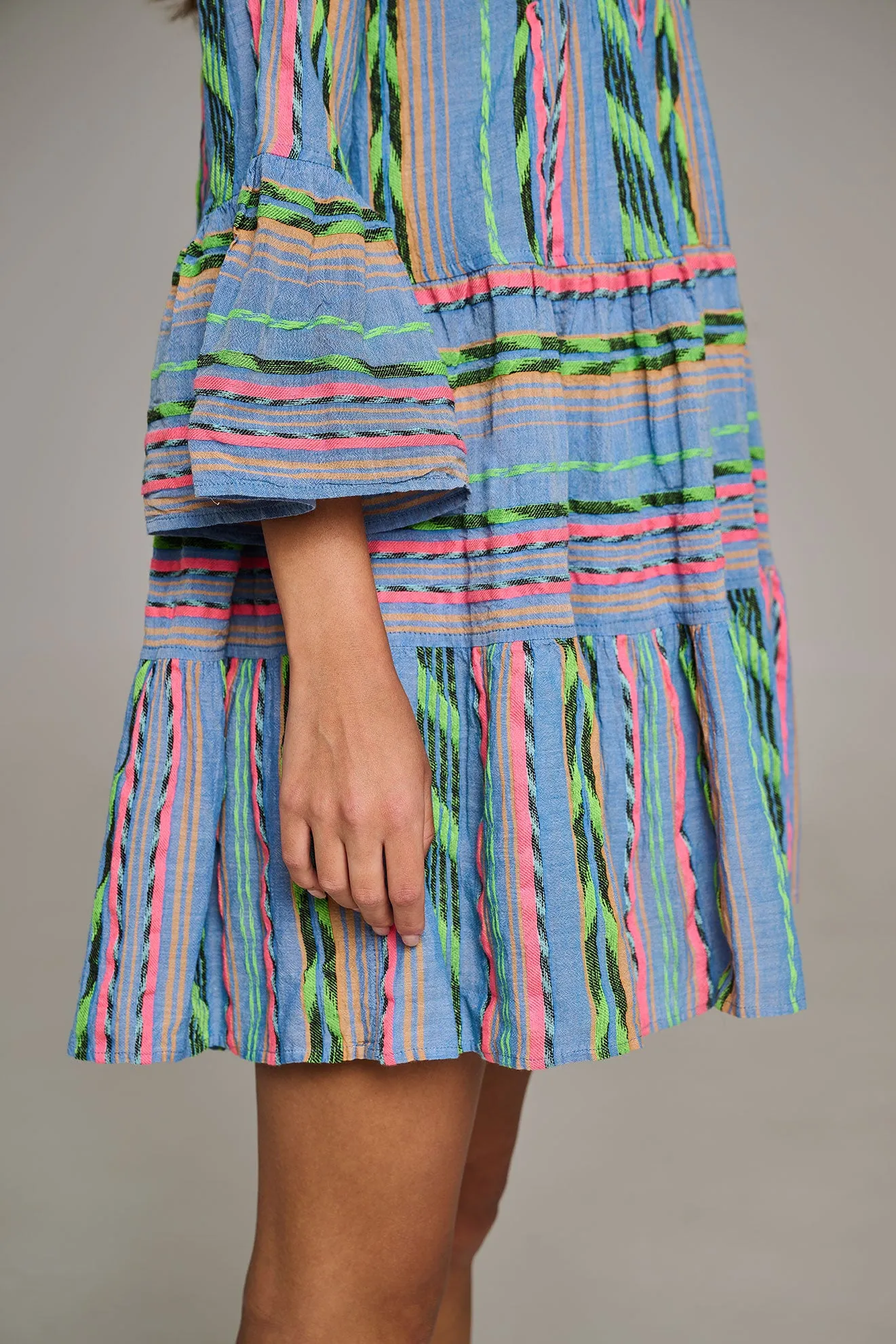 ELLA SHORT - BLUE/PINK
