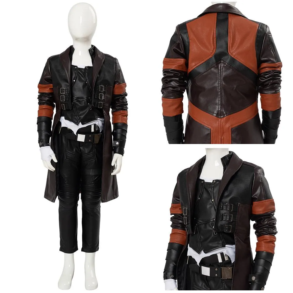 Endgame Gamora Outfit Cosplay Costume for Kids Girls