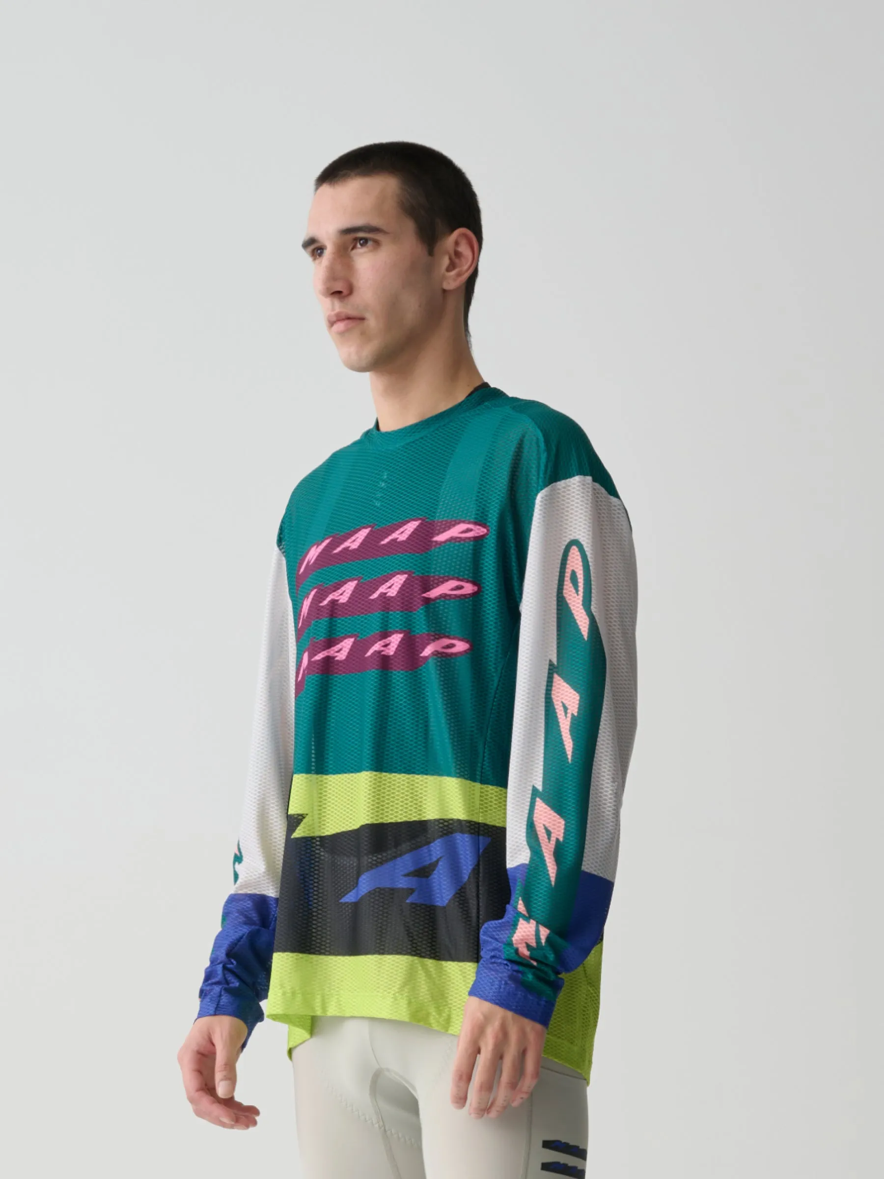 Evade X LS Mesh Tee Motor Mix