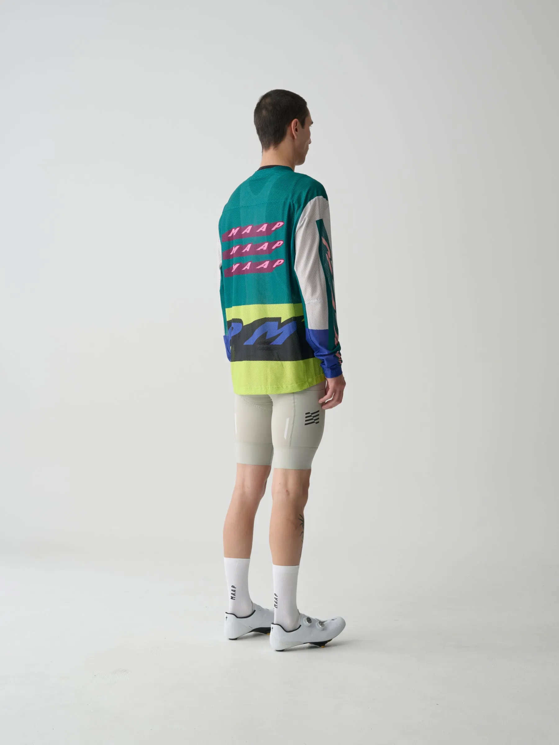 Evade X LS Mesh Tee Motor Mix
