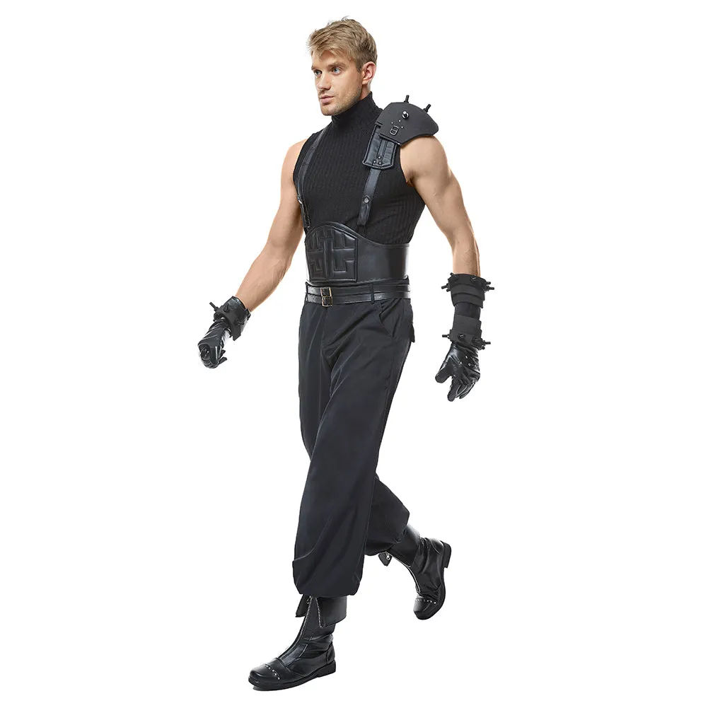 Final Fantasy VII Remake Version Cloud Strife Cosplay Costume Halloween Carnival Suit