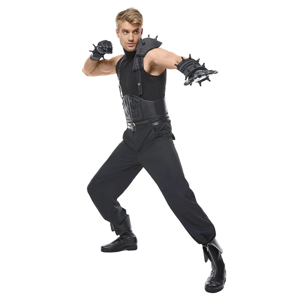 Final Fantasy VII Remake Version Cloud Strife Cosplay Costume Halloween Carnival Suit