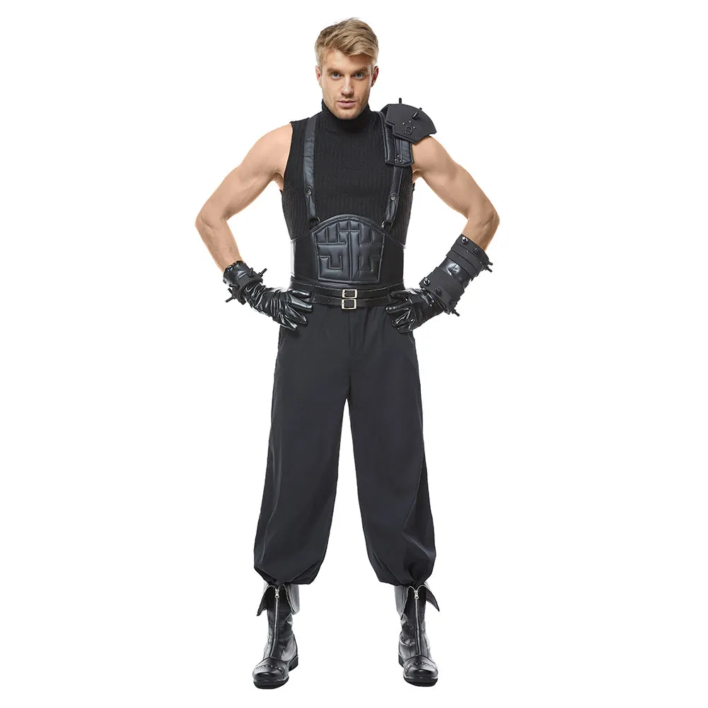 Final Fantasy VII Remake Version Cloud Strife Cosplay Costume Halloween Carnival Suit