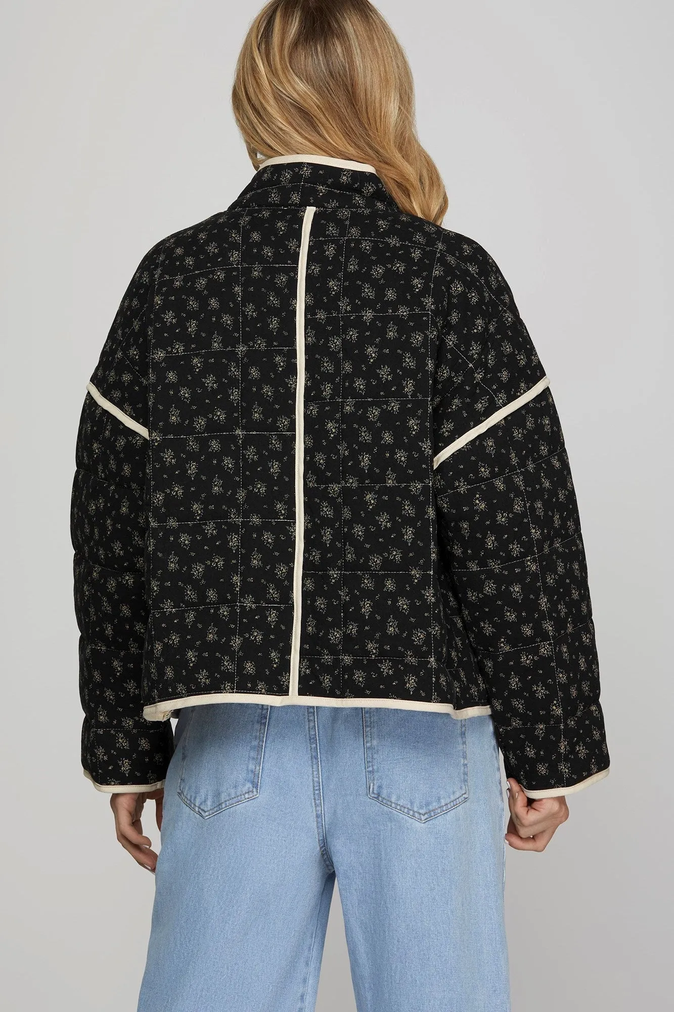 Floral Quilted Jacket