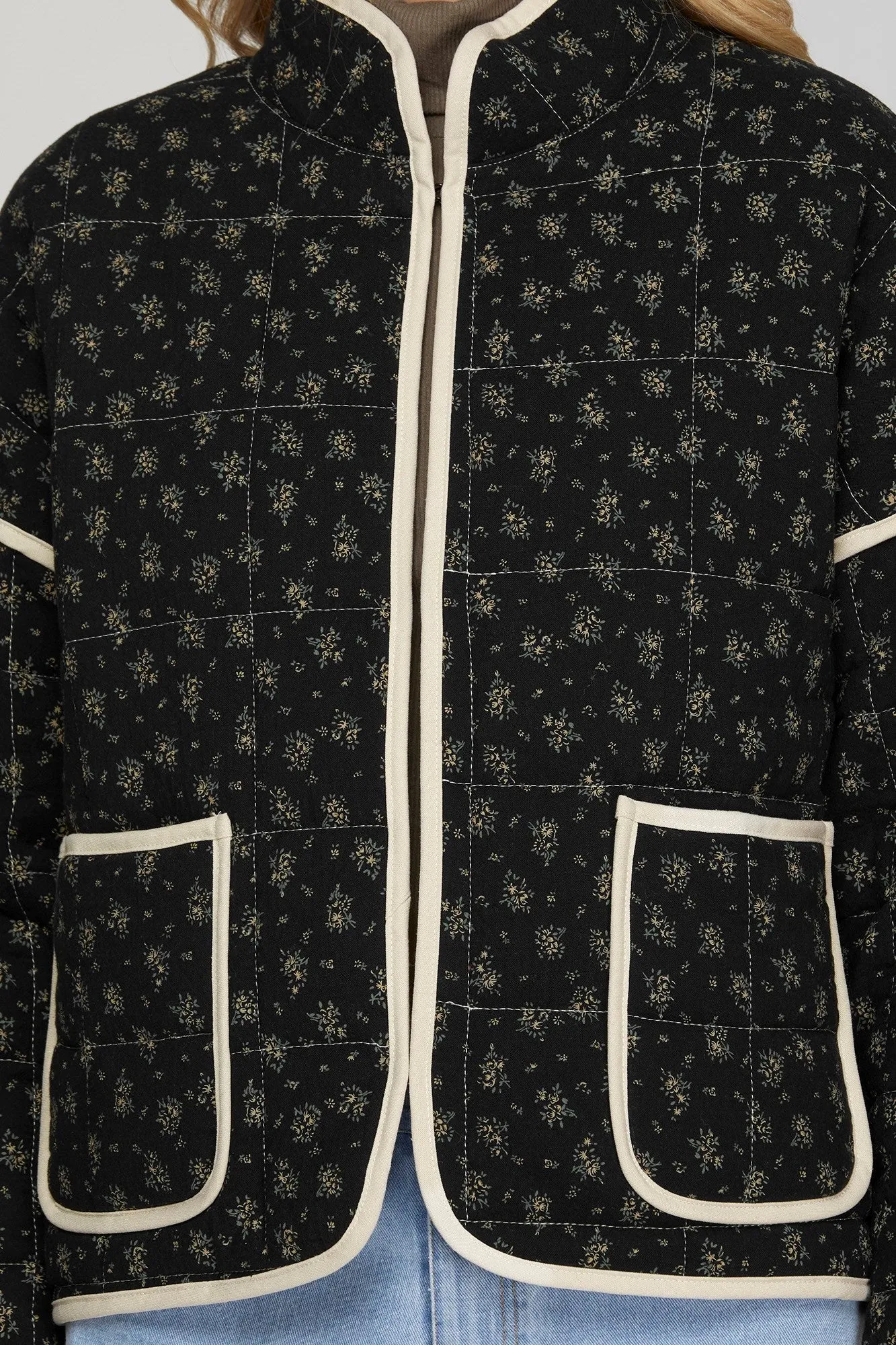 Floral Quilted Jacket