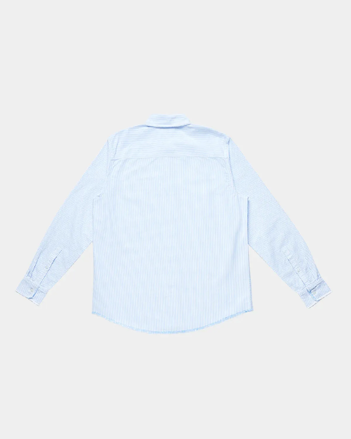 Frayed Oxford Shirt - Blue