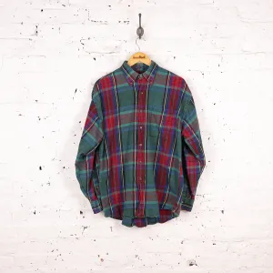 Gant Cambridge Plaid Check Shirt - Green - M
