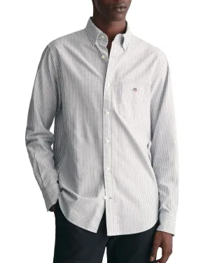 GANT Men's Shirt Regular Oxford Banker Persian Blue