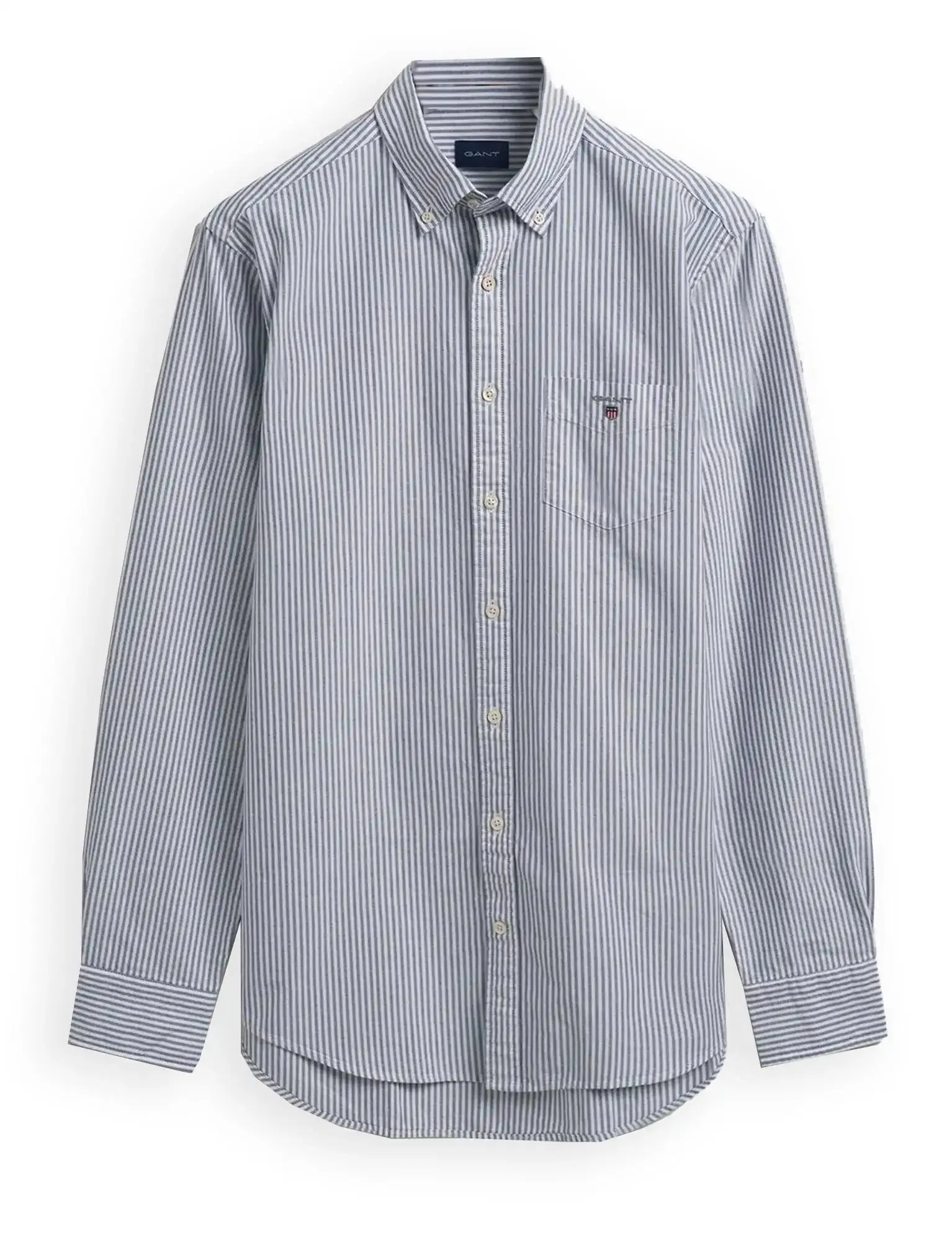 GANT Men's Shirt Regular Oxford Banker Persian Blue