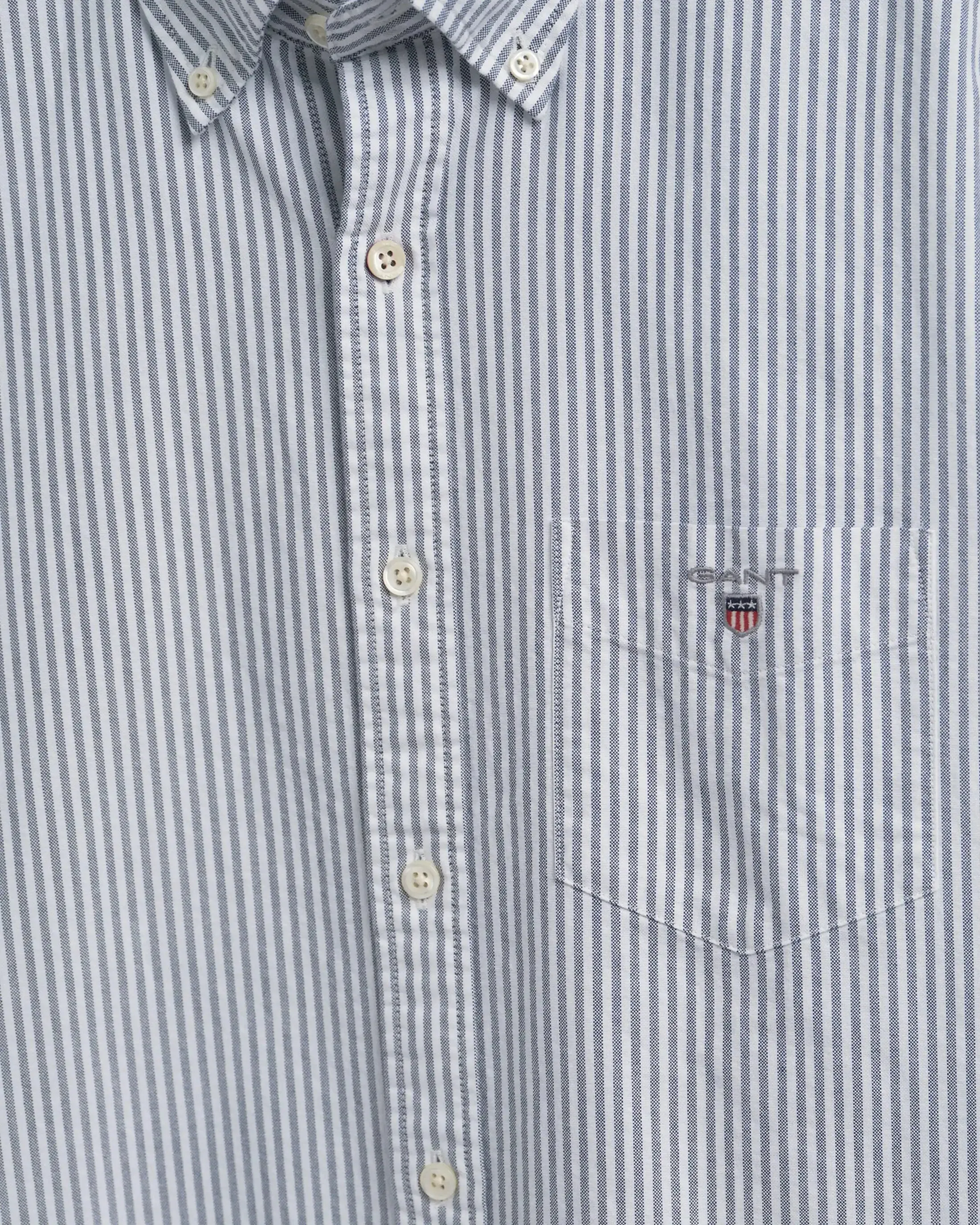 GANT Men's Shirt Regular Oxford Banker Persian Blue