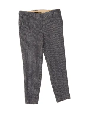 GANT Womens Casual Trousers EU 38 Medium W32 L27 Navy Blue Houndstooth