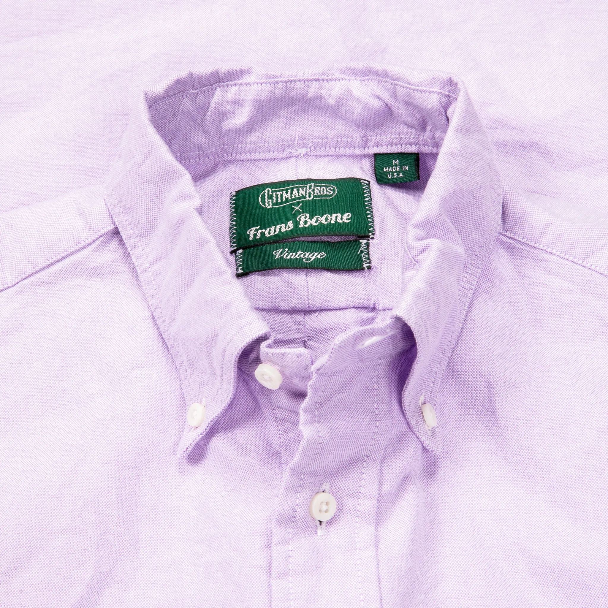 Gitman Vintage x Frans Boone Japanese Oxford Lilac