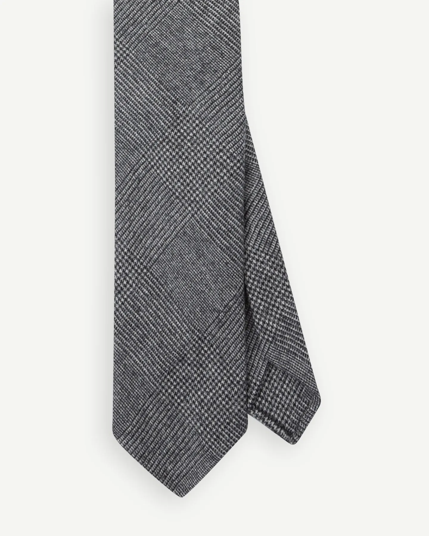 Grey Fox Brothers Worsted Flannel Prince of Wales Tie