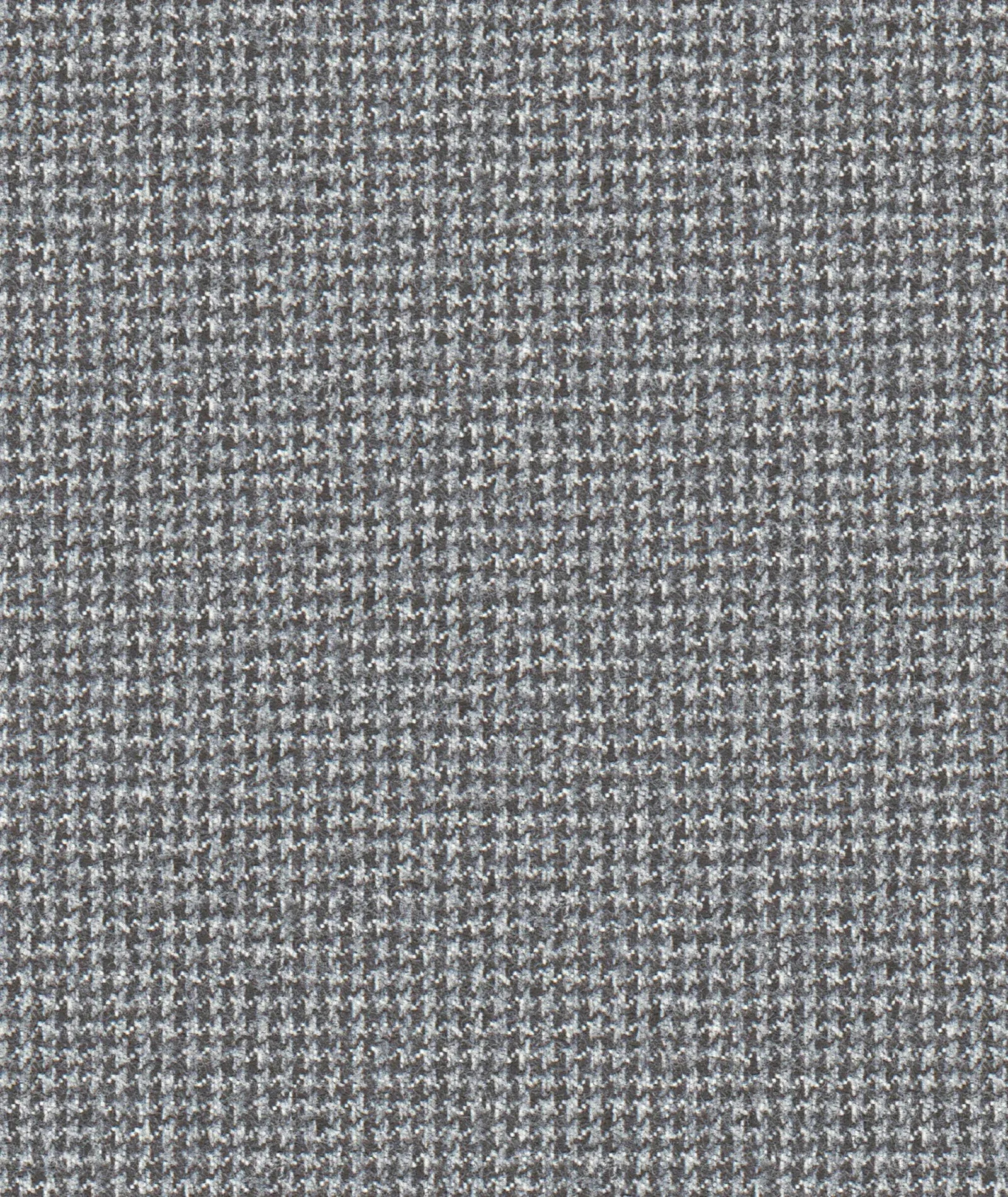 Grey houndstooth wool trousers