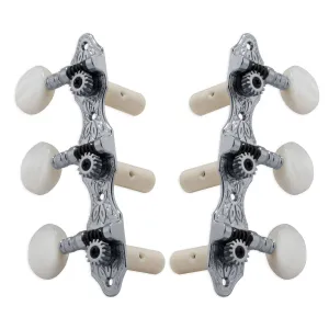 Grover Deluxe Classic Machineheads ~ 3 3 ~ Chrome