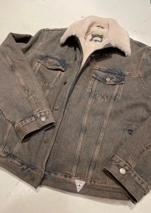 GUESS USA - GUSA TINTED SHERPA JACKET