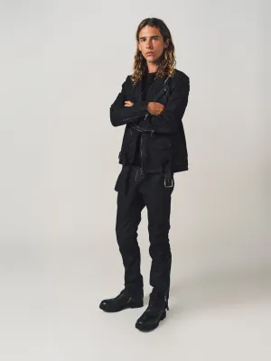 GUIDI | VINTAGE HORSE LEATHER ZIP PANTS