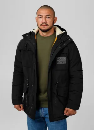 Gunner Hooded Parka Jacket - Black