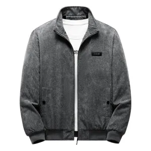 Harald - corduroy jacket men sherpa lined