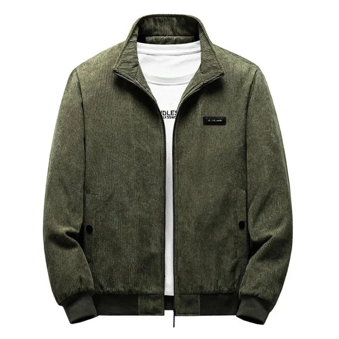 Harald - corduroy jacket men sherpa lined