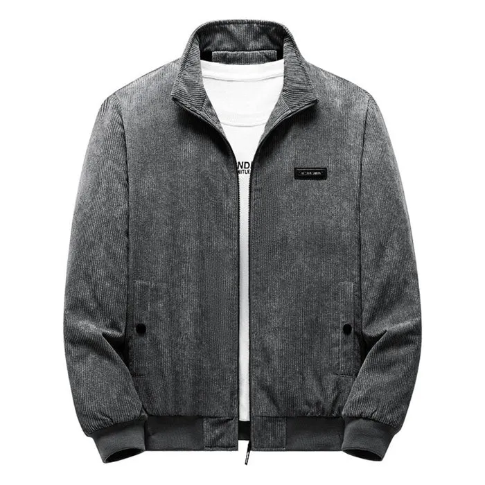 Harald - corduroy jacket men sherpa lined