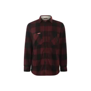 Hard Yakka Men's Legends Sherpa With Free Beanie - Burgundy