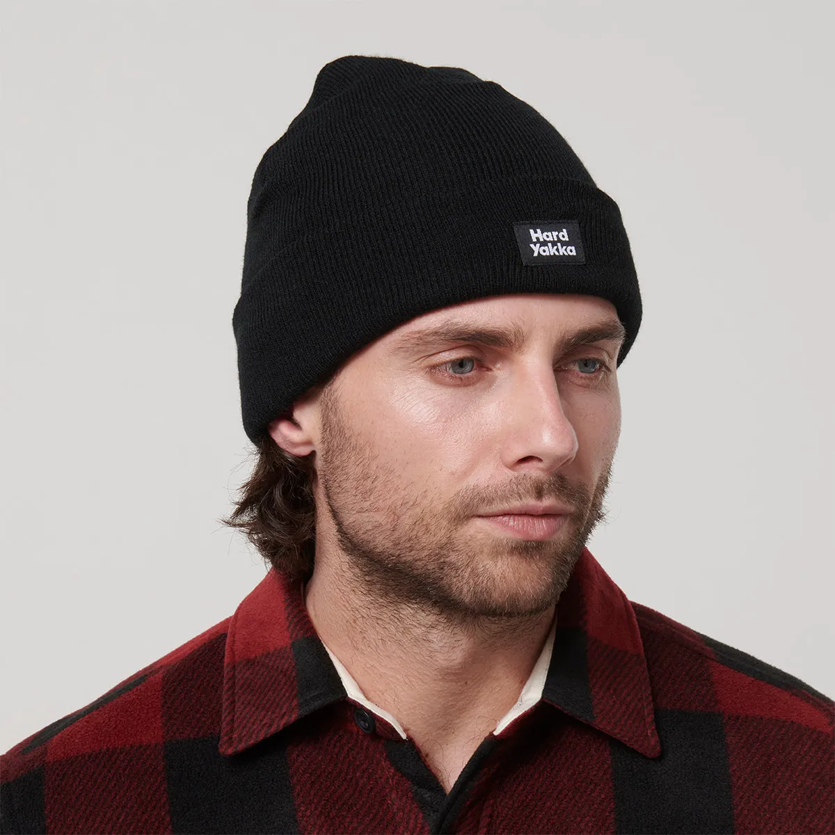 Hard Yakka Men's Legends Sherpa With Free Beanie - Burgundy